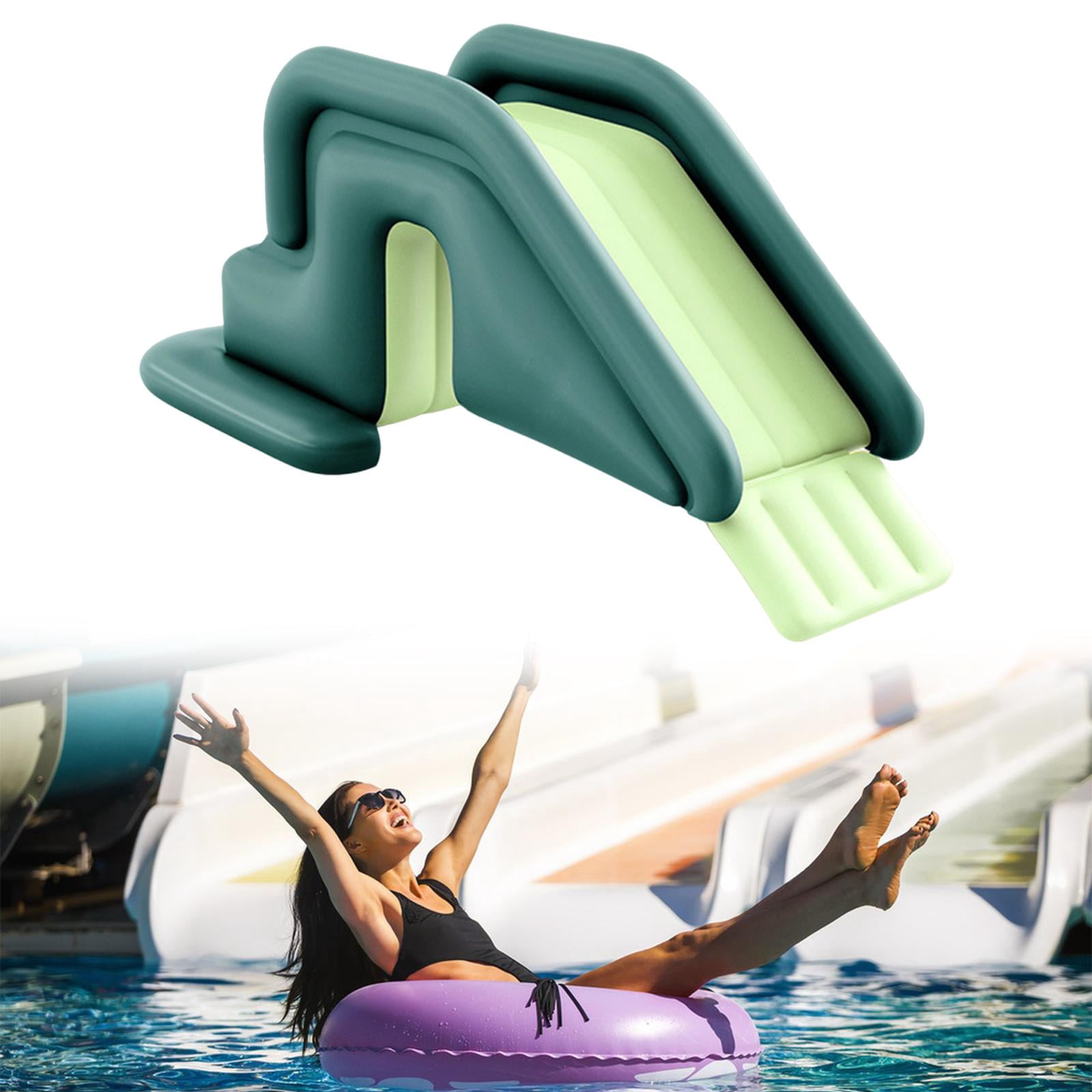 oshhni Inflatable Swimming Water Slide for Kids PVC Accessories for Backyard Indoor Green