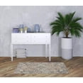 thumbnail image 5 of HomeRoots 480247 3 x 5 ft. Beige & Gray Oriental Power Loom Non Skid Rectangle Area Rug, 5 of 8