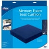 Carex Memory Foam Seat Cushion for Kitchens, Offices, Cars and Outdoors, Navy Blue