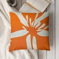 thumbnail image 3 of Throw Pillow Covers Orange Hibiscus Cushion Pillow Case Home Decor Pillowcase, 3 of 5