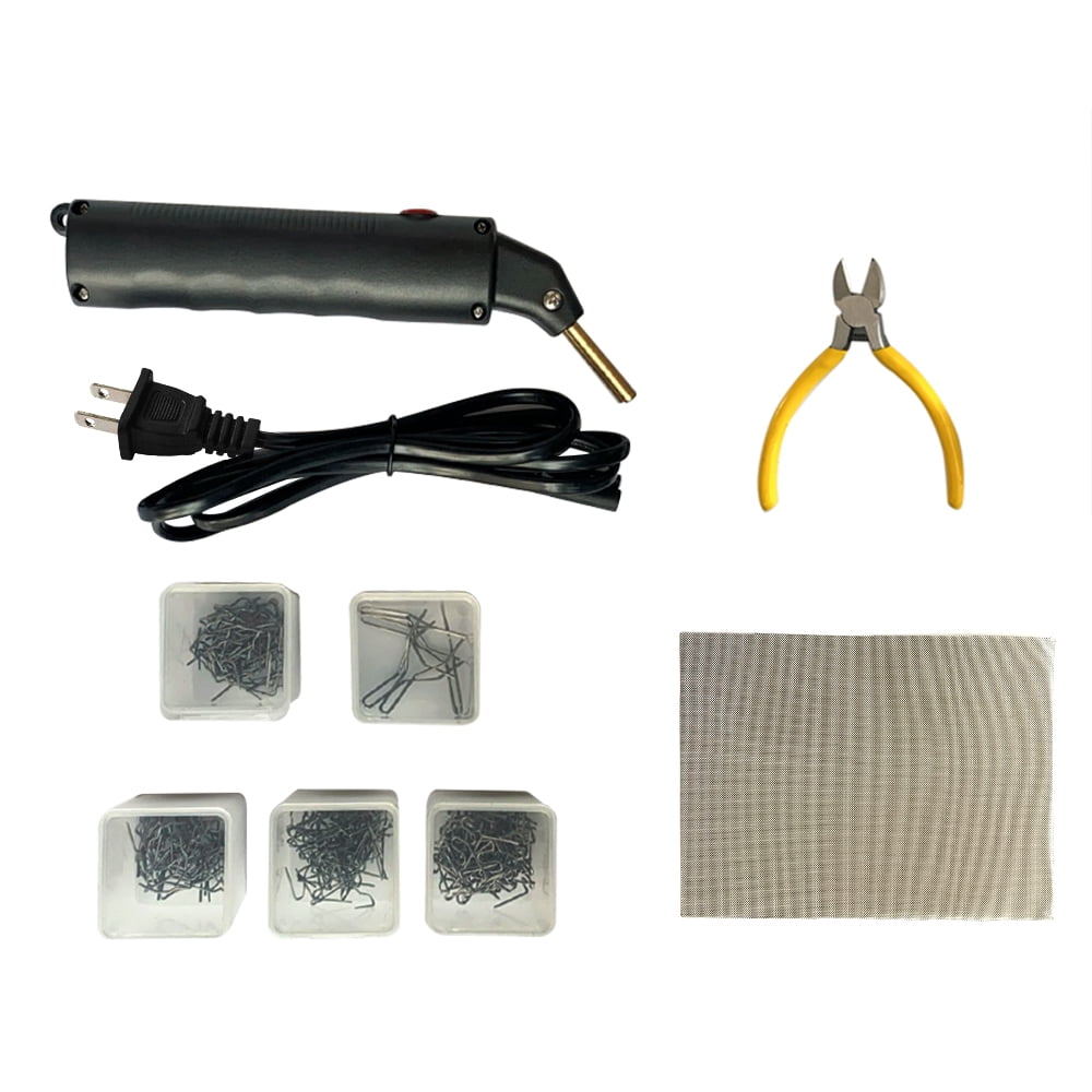 400 Hot Staples For Car Bumper Fender Welder Stapler Plastic Repair Kit Tool