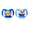Dr. Brown's PreVent Classic Pacifier, Stage 2 (6-12m), Unique Blue, 2 Count