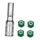 thumbnail image 2 of 4 piezas 1/30 Tuercas de rueda Herramientas de actualización de tuercas de rueda, Alta resistencia Alto rendimiento verde, 2 of 9