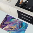thumbnail image 6 of Diatomaceous Earth Bath Mat,Purple, Gold and Blue Marble Non-Slip Volume Super Absorbent Fast Drying for Bathroom Kitchen Door mat,Eco-Friendly Easy to Clean, 6 of 10