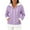Purple, variant on Wutalume Women's Casual Fashion Long Sleeved Zip Up Fleece Hooded Cardigan, Soft and Warm Outerwear for Relaxed Style and Winter Layering,Army Green L