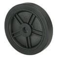 thumbnail image 1 of Unique Bargains 6" Universal Air Compressor Wheel with 0.7" Hole for Easy Mobility, Black, 1 of 5
