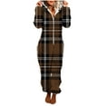 thumbnail image 2 of Taqqpue Womens Fleece Onesies Pajamas Jumpsuit Winter Keep Warm Sherpa Romper Sleepwear One Piece Zipper Hooded Playsuit Loungewear for Women, 2 of 6