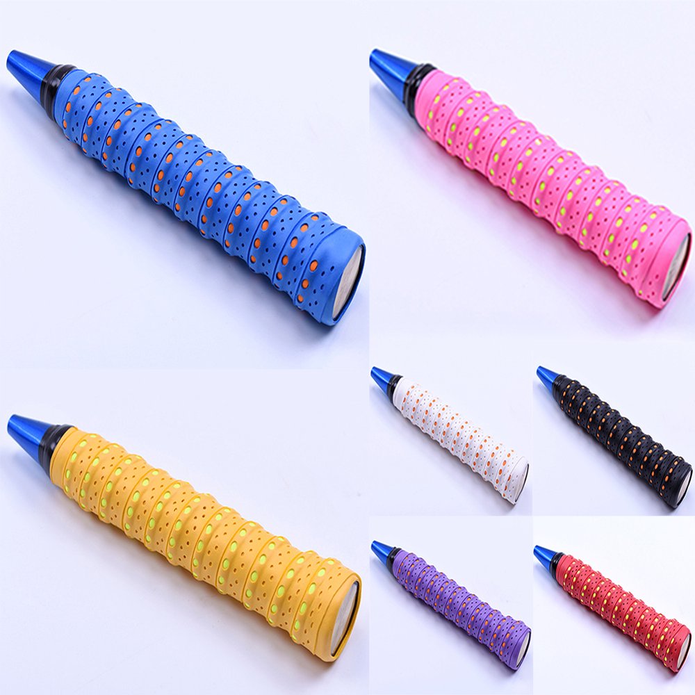Colorful Badminton Handle Tape Sweat Band -slip Racket Grips Bat Tennis