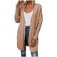 thumbnail image 2 of Pntutb moda mujer Casual bolsillos manga larga Casual sólido abrigo cárdigan blusa Pntutb Pntutb-2569, 2 of 5