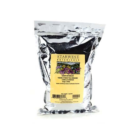 Starwest Botanicals Young Hyson Tea Organic 1 lb Pkg
