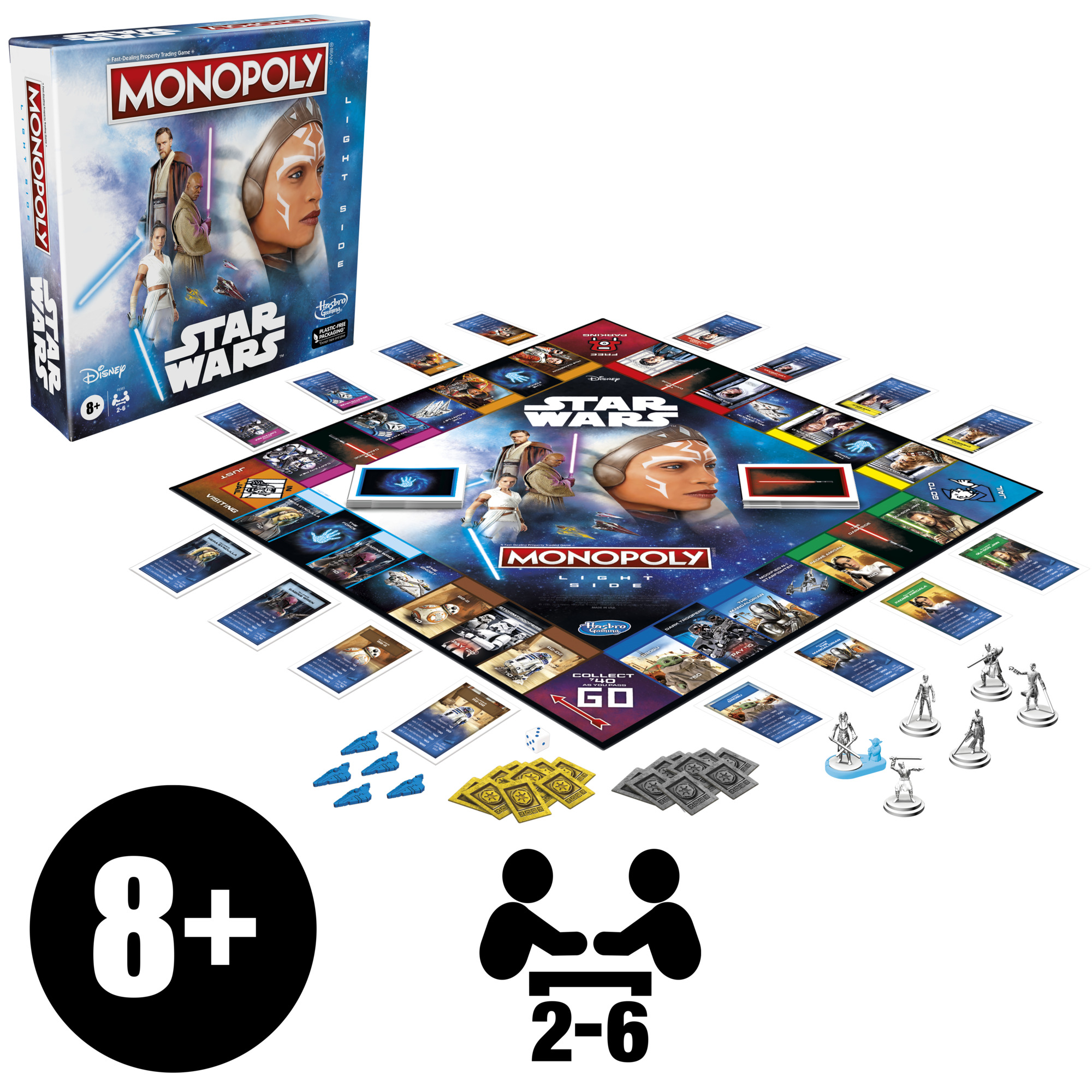 Monopoly Star Wars Light Side Edition Board Game photo 2