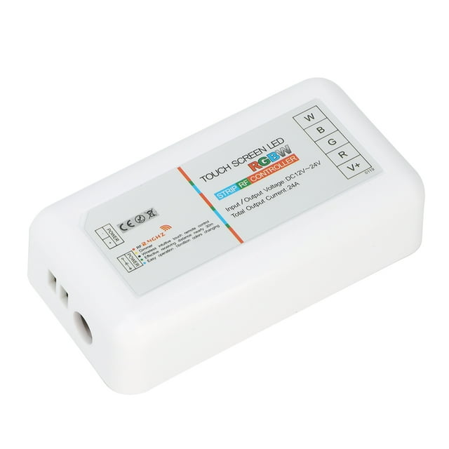 Lightweight LED RF Touch Gradateur, Contrôleur RGBW Mené par Courant Continu 12-24V, Robuste pour Lampe Légère