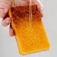 thumbnail image 5 of Natural Plant-Based Scrub Sponge,Non-Scratch Scrub Sponge, Natural Kitchen Sponges for Cleaning Kitchen, for Dishes, Eco Friendly Non Toxic Kitchen Sponge,4.33"×2.75"×0.9",1PC (Yellow), 5 of 9