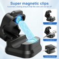 thumbnail image 6 of 18 Pack Cord Organizer Holder,Magnetic Cable Clips Management,Easy Strong Adhesive Phone USB Charger Cord,Hide Or Organize Desk Cable for Kitchen,Office,Car,Nightstand（Black）, 6 of 7