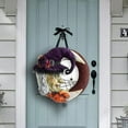 thumbnail image 6 of Halloween Witch Decorations Lunar Ring Garland Throw Pillow Pendant Witch Moon Garland for Bed Wall Window Halloween Decor by PALIFEUR, 6 of 6