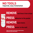 thumbnail image 3 of Command 17024-60ES 60-Pack  Poster Strip Pack - Quantity 6, 3 of 8