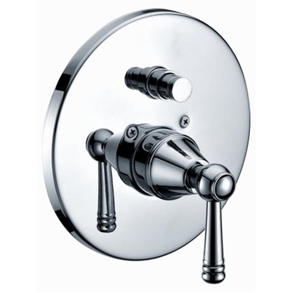 Dawn Kitchen & Bath D2225601C Pressure Balancing Diverter Valve Trim - Lever Handle - Chrome