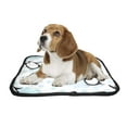 thumbnail image 2 of PKQWTM Dancing Penguins Pattern Pet Dog Cat Bed Pee Pads Mat Cushion Potty Dogsblankets Crate Bed Kennel 20x24 inch, 2 of 3