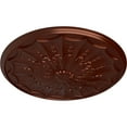 thumbnail image 3 of Ekena Millwork 27 1/8"OD x 2 5/8"P Artis Ceiling Medallion, Hand-Painted Antique Copper, 3 of 5