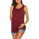 thumbnail image 3 of Camiseta sin mangas de lactancia de maternidad para mujer, camiseta sin mangas de doble capa para embarazo Xemadio WMZL-1643-9, 3 of 6