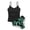R41-Black1, variant on RMGVDSD Girls Two Piece Bathing Suit Girls' Swimwear Tankini Swimsuits Tank Tops And Print Swim Shorts Swimming Pool Beach Swimwear Sets 10-11 Years