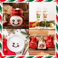 thumbnail image 2 of Pegatinas faciales navideñas de pan de jengibre para decoración, 27 unidades, de Easma, 2 of 9