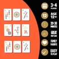thumbnail image 3 of MAHJONG Deluxe Card Game Co Chinese Strategy 144 Card Tiles, 3 of 21