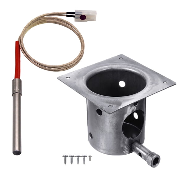 Scienceny Olla para quemar fuego para barbacoa, Kit de encendedor HotRod, experiencia de parrilla, olla para fuego esmaltada Universal Gril Artesanía