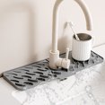 thumbnail image 1 of Home Improvement Wave Pattern Faucet Draining Mat Customized Kitchen Silicones Antis Splashs Mat Household Thickening Drainage Mat Home Essentials, 1 of 8