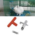 thumbnail image 2 of IKemiter 30pcs Rabbit Nipple Water Drinker Waterer Poultry Feeder Bunny Rodent Mouse, 2 of 6