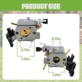 thumbnail image 6 of 544080803 Carburetor for Husqvarna 445 450 445e Chainsaw for 544082301 506450401 Air Filter Intake Manifold Repair$$Tools, 6 of 7