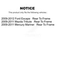 thumbnail image 2 of Transit Auto Rear Shock and TOR Link Kit for Car Ford Escape Mazda Tribute Mercury Mariner - Left Right Side (Driver Passenger) KSS-107457, 2 of 2