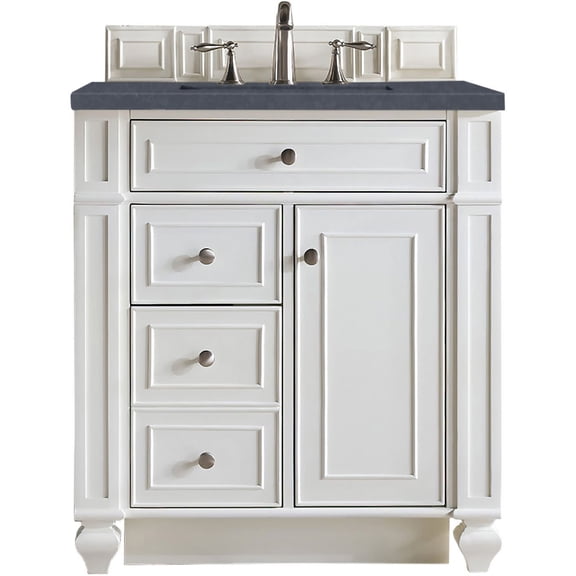 James Martin Vanities 157-V30-3Csp Bristol 30" Free Standing Single Basin Hardwood Vanity