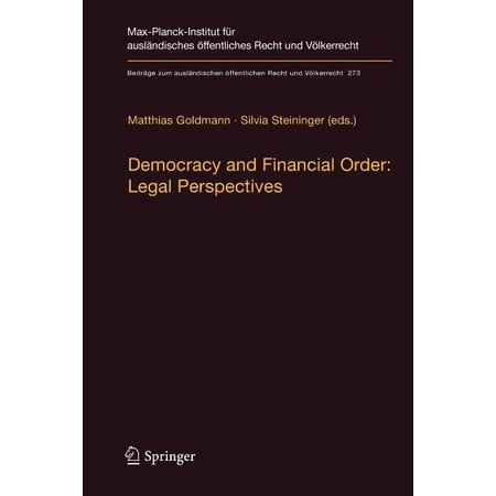 ISBN 9783662585603 product image for Beiträge Zum Ausländischen Öffentlichen Recht Und Völkerrech: Democracy and Fina | upcitemdb.com