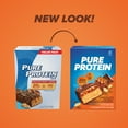 Pure Protein Chocolate Peanut Caramel Protein Bars 20g Protein 1 76 Oz 6 Ct