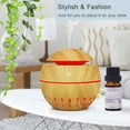 thumbnail image 2 of Mini difusor de aromaterapia con difusor de aceite esencial, difusor de aroma con luces de noche LED, humidificador de niebla para dormitorio, oficina en casa Irfora Humidificador, 2 of 7
