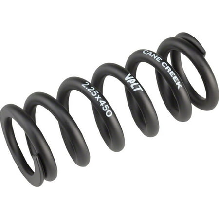Cane Creek VALT Lightweight Steel Spring for Coil Shock 2.25 /57mm x 500lbs Blk price history on PriceWatchPro