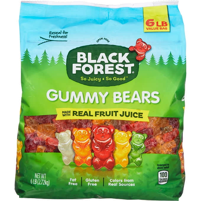 Black Forest Gummy Bears, 6 lbs.