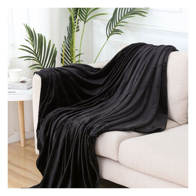 CSChome Temperature Regulating Blanket Cozy Coral Flannel Blanket: Energy-Efficient Temperature Control Comfort