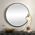 thumbnail image 6 of 09456-Uttermost-Benedo - 42 inch Round Mirror - 42 inches wide by 1.5 inches deep, 6 of 10