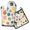 Colorful Polka Dot, variant on Colorful Polka Dot Pattern Kitchen Oven Mitt and Pot Holder Sets 2 Pcs for Baking, Cooking and Grilling, Heat Resistant Up To 392 °F