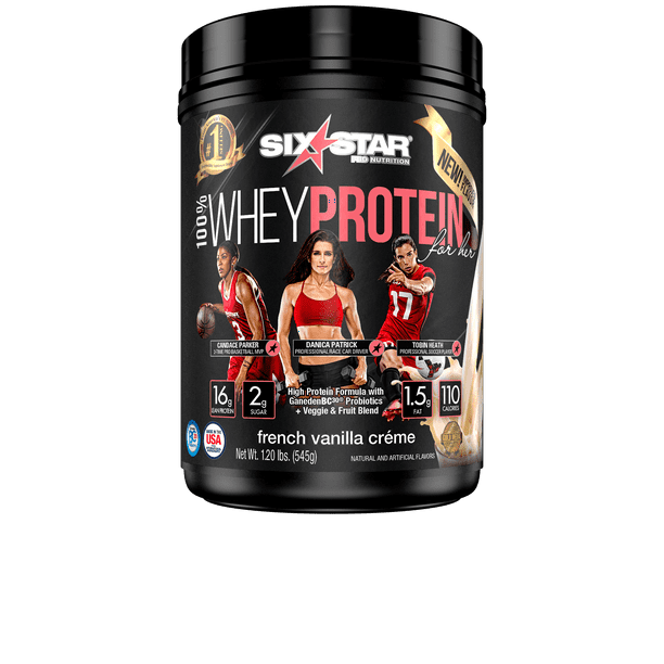 100 Whey Protein for Women, Whey Protein Blend with Probiotics, Fiber