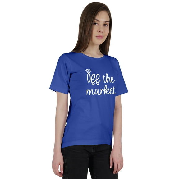 Inkdotpot Off the Market Shirt Bride Bachelorette Party Shirts Bridal T-Shirt Wedding Tshirt