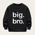 thumbnail image 2 of XEGLSBU Boys Long Sleeve Shirts Size 10-12 Children's Autumn and Winter Long Sleeve and Casual Thick Warm Round Neck Hoodie for Boys and Girls Black Size 7-8 Years, 2 of 3