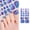 ZF0310, variant on Marble & Starry Foil Ombre Toenail Stickers, Waterproof Full Cover Foot Nail Wraps for DIY Nail Art