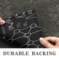 thumbnail image 6 of Math Equations Chemistry Structures Black Pattern Door Rugs,Washable Non Slip Door Mats Indoor,Decorative Door Mats,Entry Mat Indoor for Entrance,Bedroom,Kitchen,Bathroom,17"x30", 6 of 6