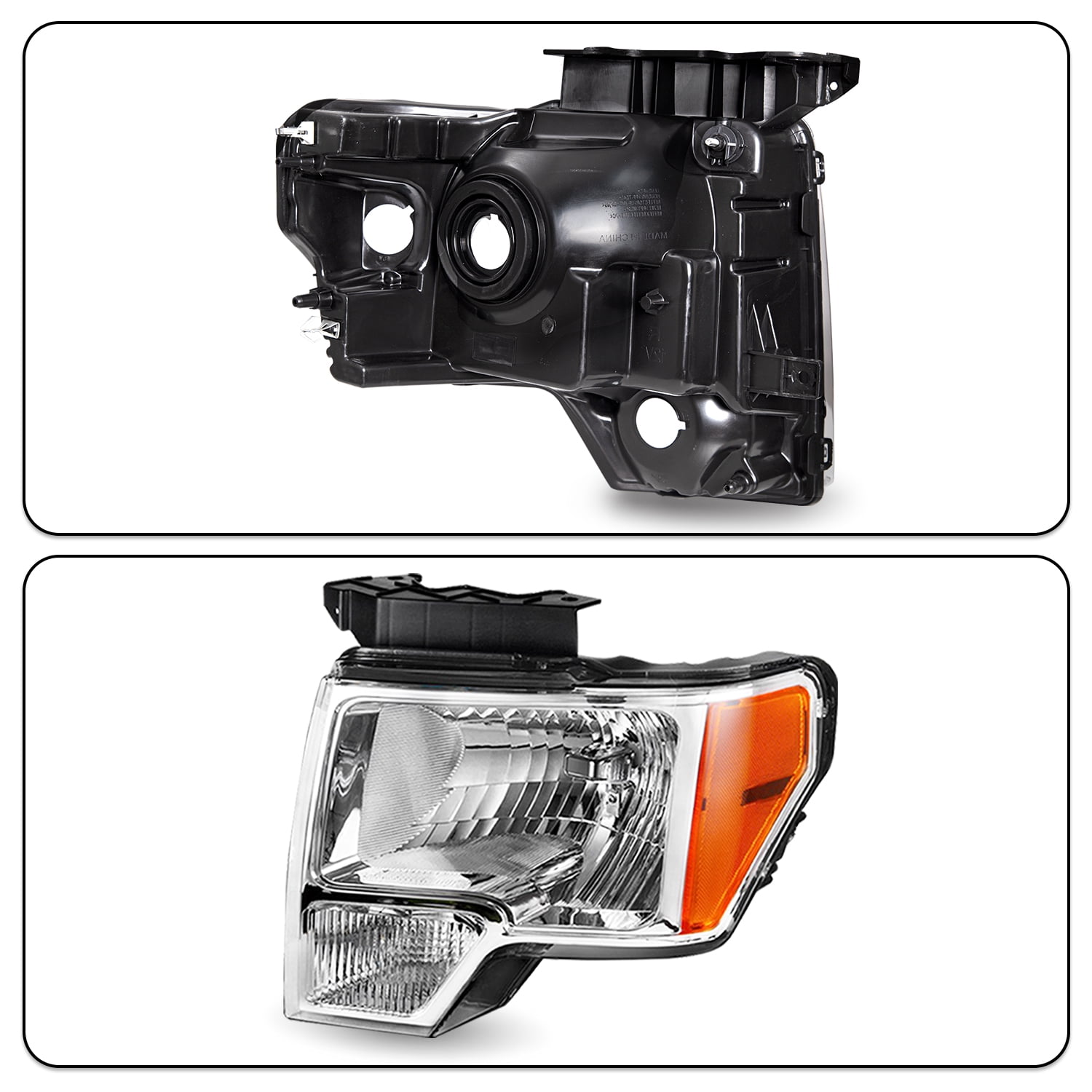 For 09-14 Ford F-150 F150 Pickup Left Driver Side Headlight Headlamp 09-14 LH