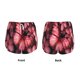 thumbnail image 3 of Balery pink butterfly Pantalones cortos deportivos para mujer con forro y dos bolsillos, elásticos, para entrenamiento, gimnasio, yoga-Large, 3 of 7