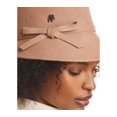 thumbnail image 2 of Raffaello Bettini Asymmetric Wool Felt Alpine Hat,Brown, 2 of 2