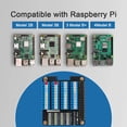 thumbnail image 4 of Raspberry Pi 4 GPIO Expansion Board Breakout GPIO Screw Terminal Hat Compatible with Raspberry Pi 4b 3b+ 3b 2b b+ Raspberry Pi Zero and Zero W, 4 of 8